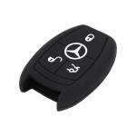 Vỏ chìa khóa ô tô silicon Mercedes smartkey 3 nút 